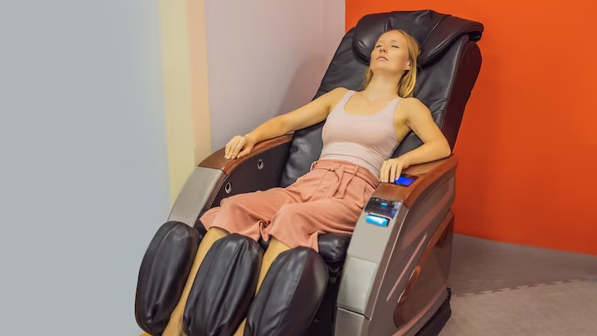 Massage chairs provide physical and mental well-being